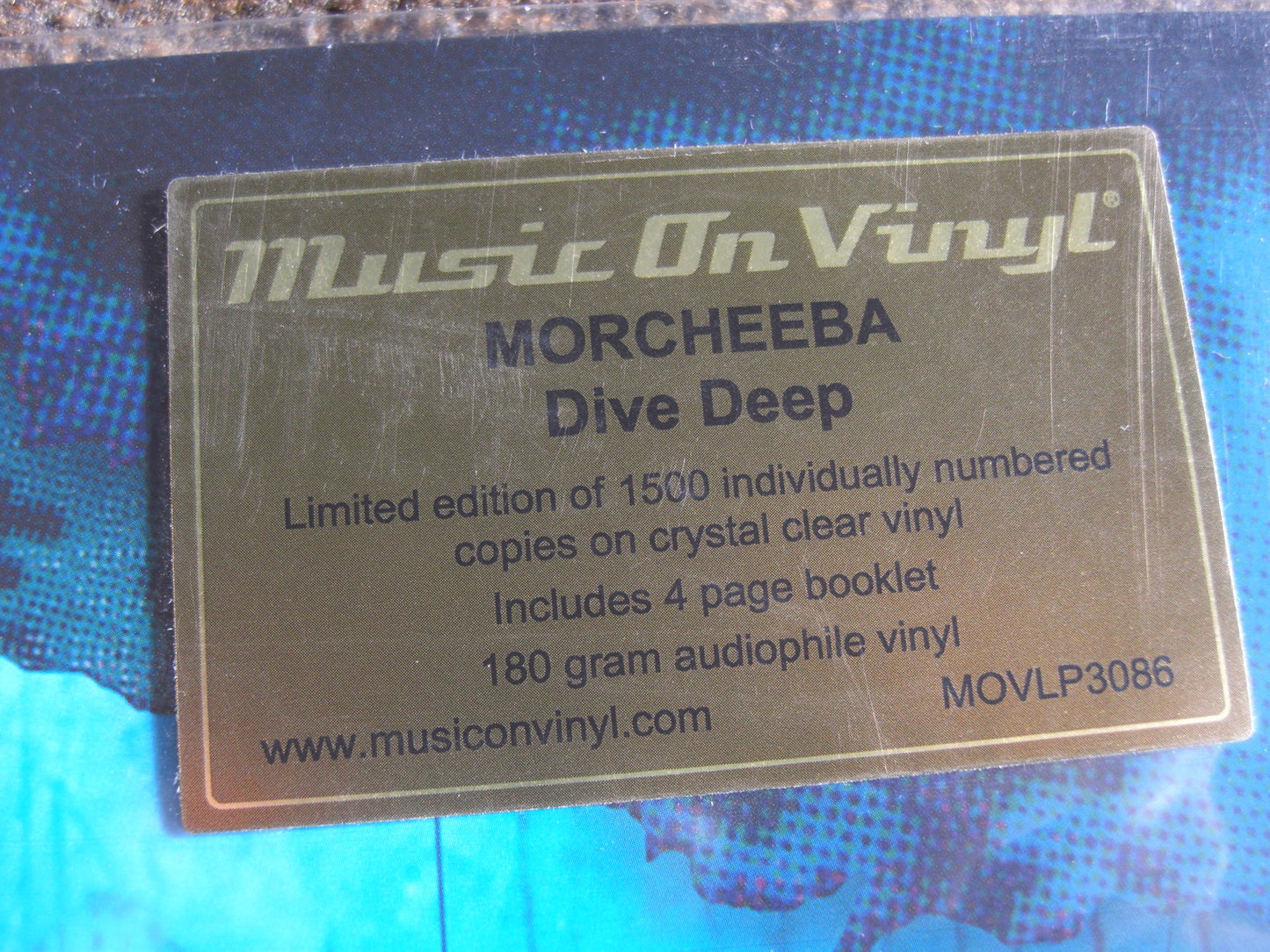Morcheeba – Dive Deep Vinilo, LP, Álbum, Edición limitada transparente