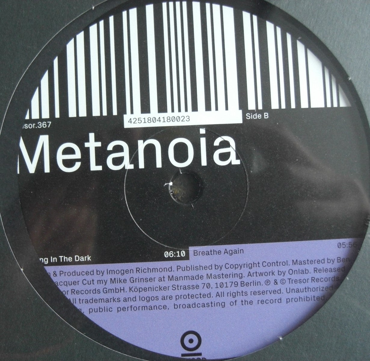 Imogen – Vinilo Metanoia, EP de 12"