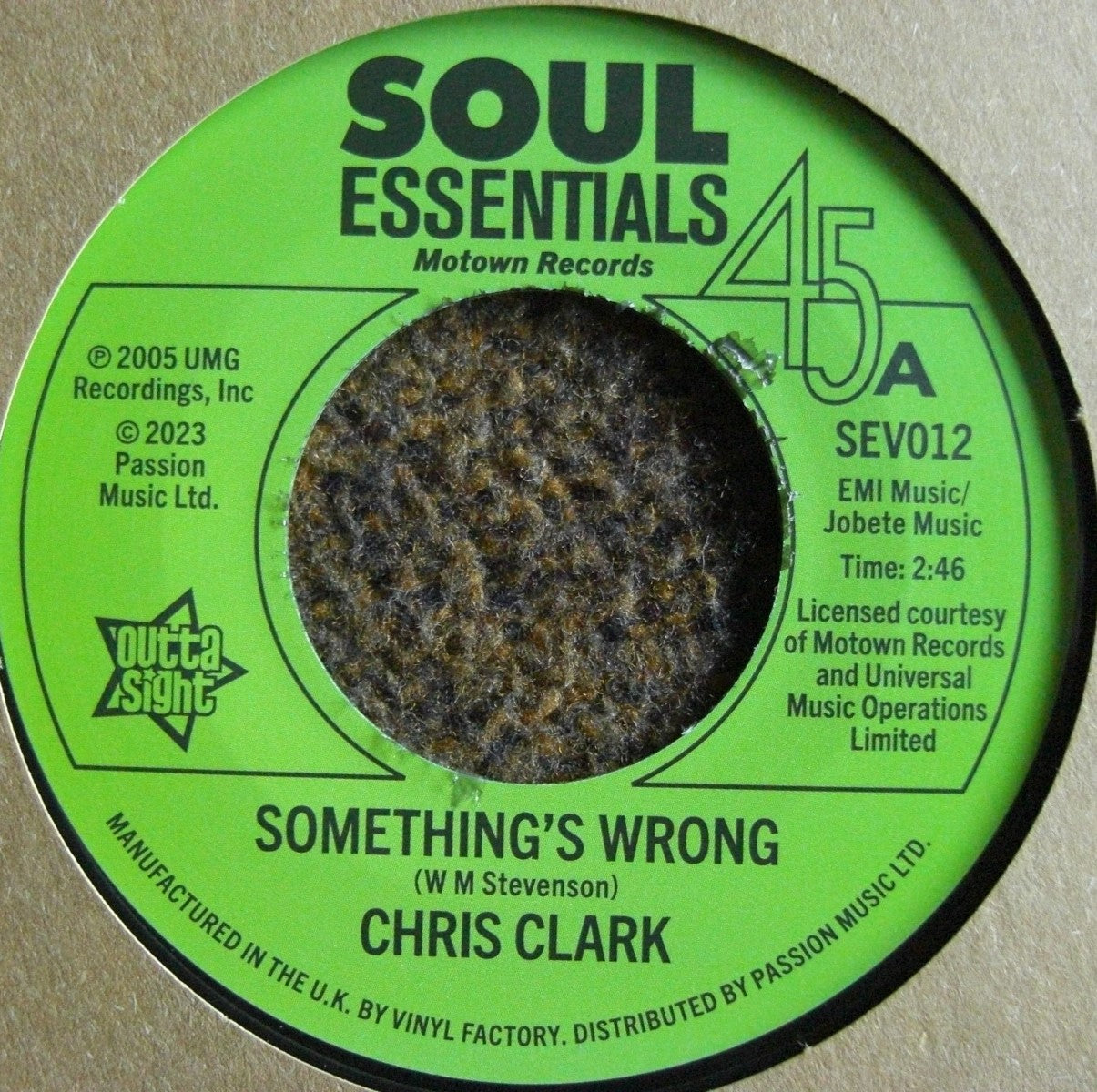 Chris Clark – Something's Wrong Do I Love You 7"