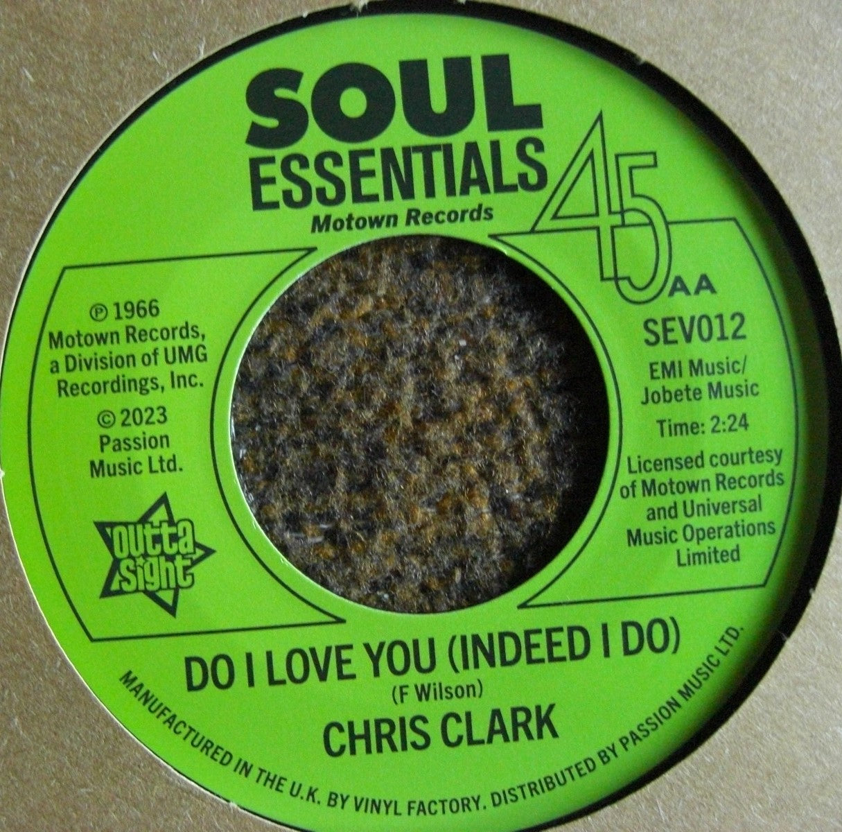 Chris Clark – Something's Wrong Do I Love You 7"