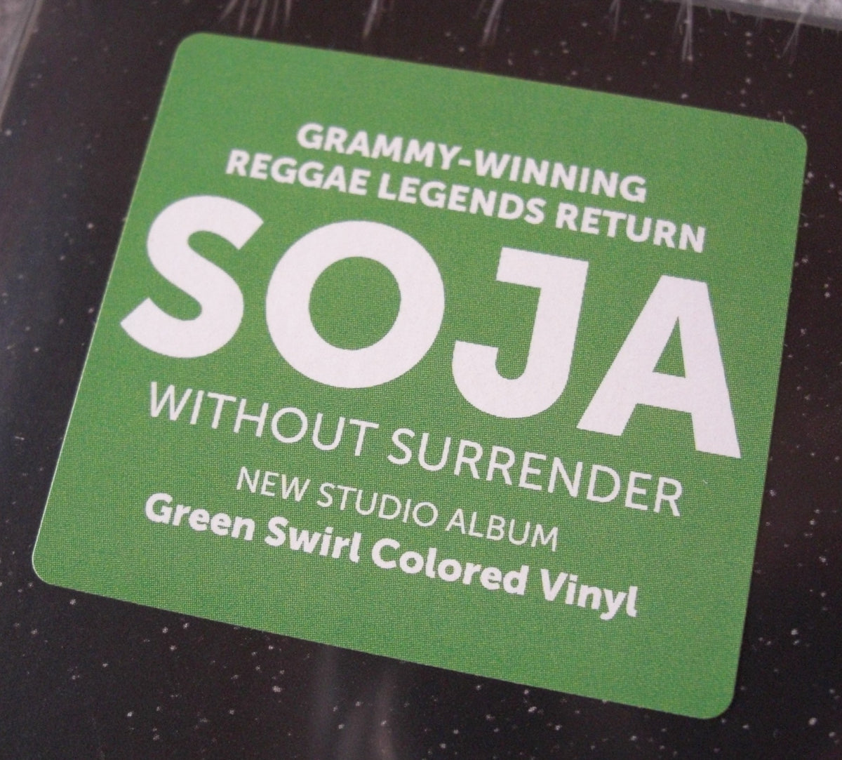Soldiers Of Jah Army (SOJA) – Without Surrender Vinyl, LP, Album green