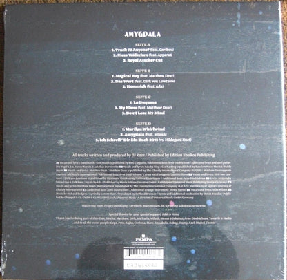 DJ Koze – Amygdala 2x LP, Album + 7" clear
