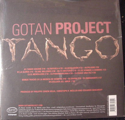 Gotan Project – Tango 3.0 Vinyl, 2xLP, Album, Repress