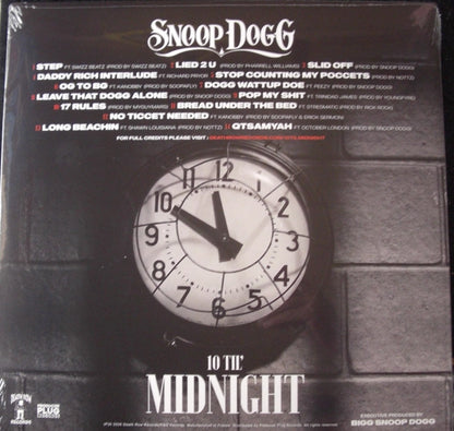 Snoop Dogg – 10 Til' Midnight Vinyl, LP, Album