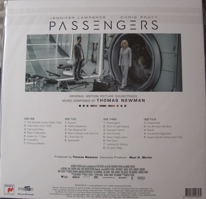 Thomas Newman – Passengers (Original Motion Picture Soundtrack) 2x Vinyl, LP, Album, Reissue, Limited Edt red