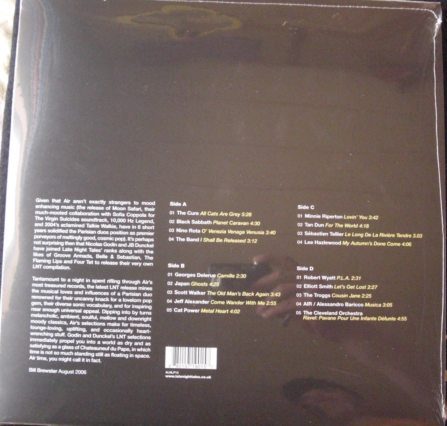 AIR – LateNightTales 2x Vinyl, LP, Compilation 180g