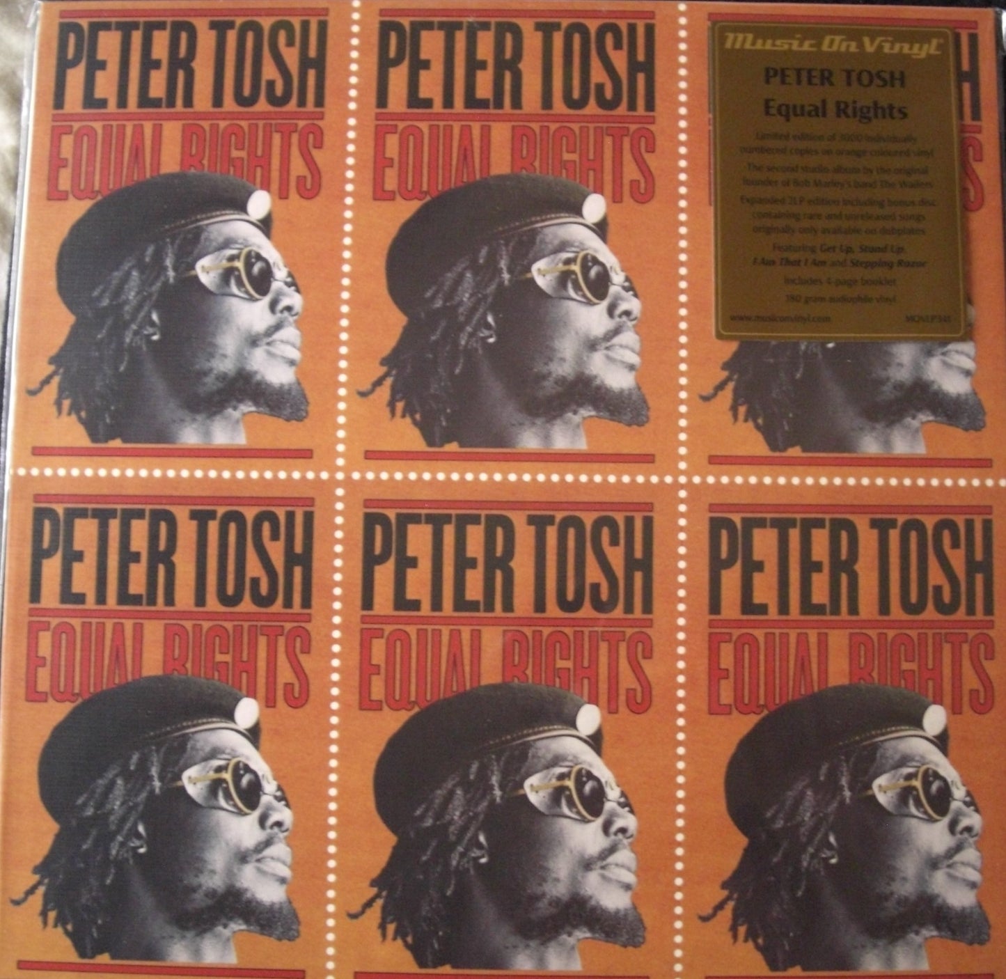 Peter Tosh – Equal Rights 2x Vinyl, LP, Album, Limited Edt, Reissue orange