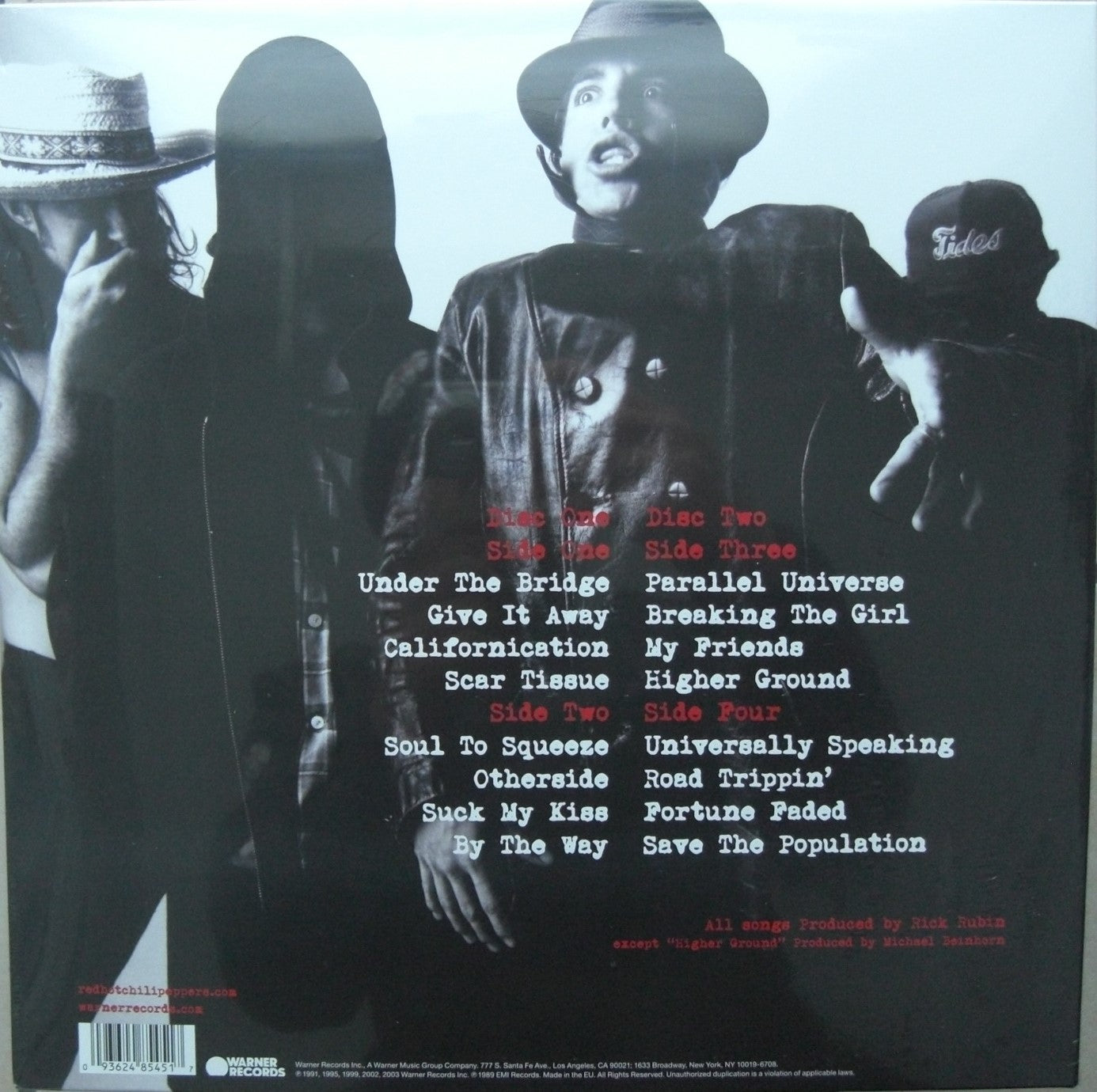 Red Hot Chili Peppers – Greatest Hits 2 x Vinyl, LP, Album, Compilation, Reissue