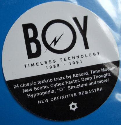 BOY Records - Timeless Technology 1988-1991 Vinyl, 4x LP, Compilation, Limited Edt