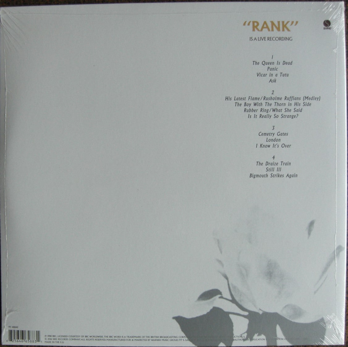The Smiths – Rank 2 x Vinyl, LP, Album