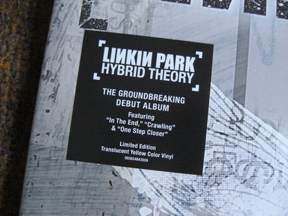 Linkin Park – Hybrid Theory Vinyl, LP, Album, Limited Edt yellow