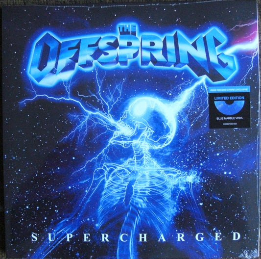 The Offspring – Supercharged Vinyl, LP, Album blue marbled