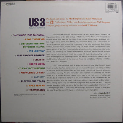 Us3 – Hand On The Torch Vinyl, LP, Album UK 1993