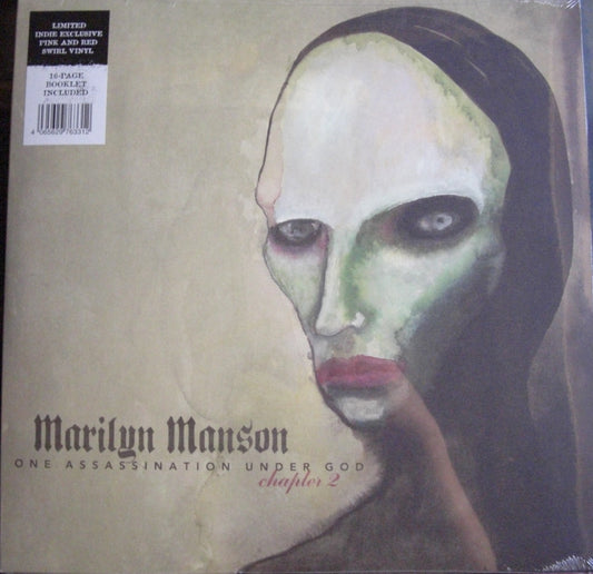 Marilyn Manson – One Assassination Under God (Chapter 2) Vinyl, LP, Album, Limited Edt pink-red