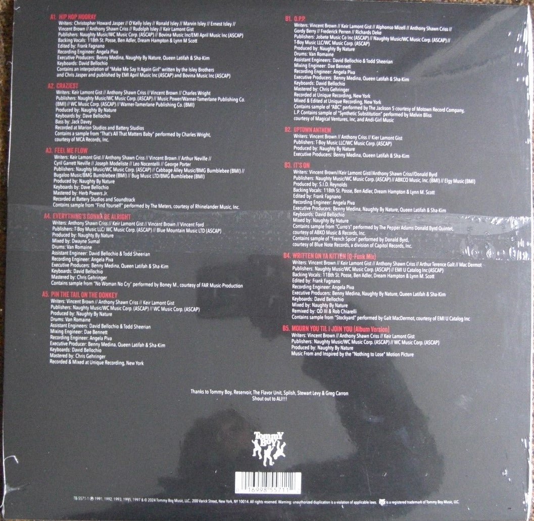 Naughty By Nature – The Naughtiest Vinyl, LP, Compilation red