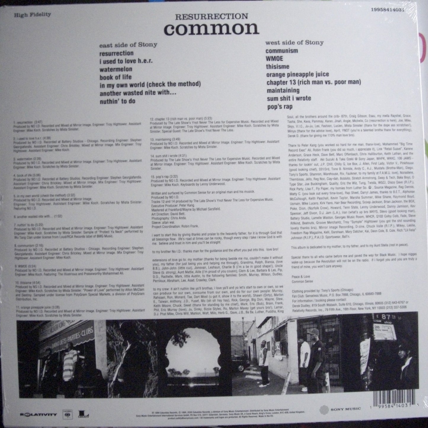 Common – Resurrection Vinyl, LP, Album, Reissue