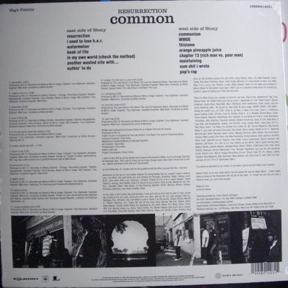 Common – Resurrection Vinyl, LP, Album, Reissue