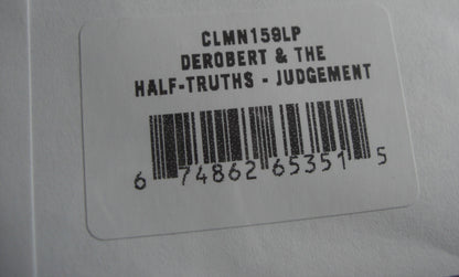 DeRobert & The Half-Truths – Judgement Part 1 & 2 Vinyl, 7"