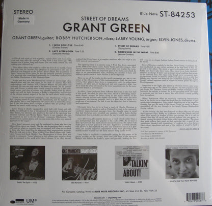 Grant Green – Street Of Dreams Vinyl, LP, Album, Reissue, 180g