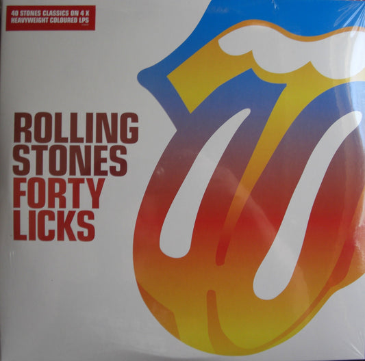 The Rolling Stones – Forty Licks 4x Vinyl, LP, Compilation, Limited Edt, Reissue, Colored