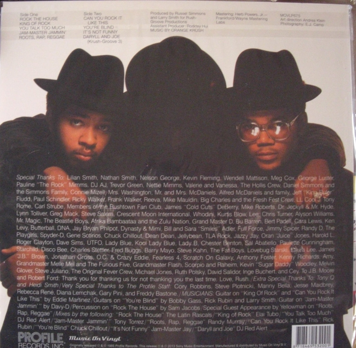 Run-DMC – King Of Rock Vinilo, LP, Álbum, Reedición