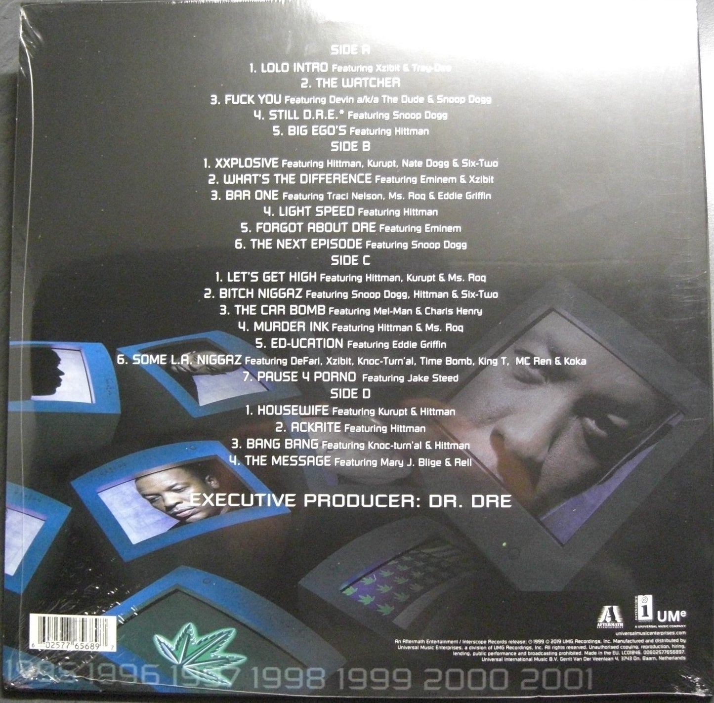 Dr. Dre - 2001 vinilo 2x LP, álbum