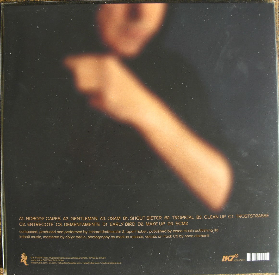 Tosca – Osam 2x vinyl, LP, album