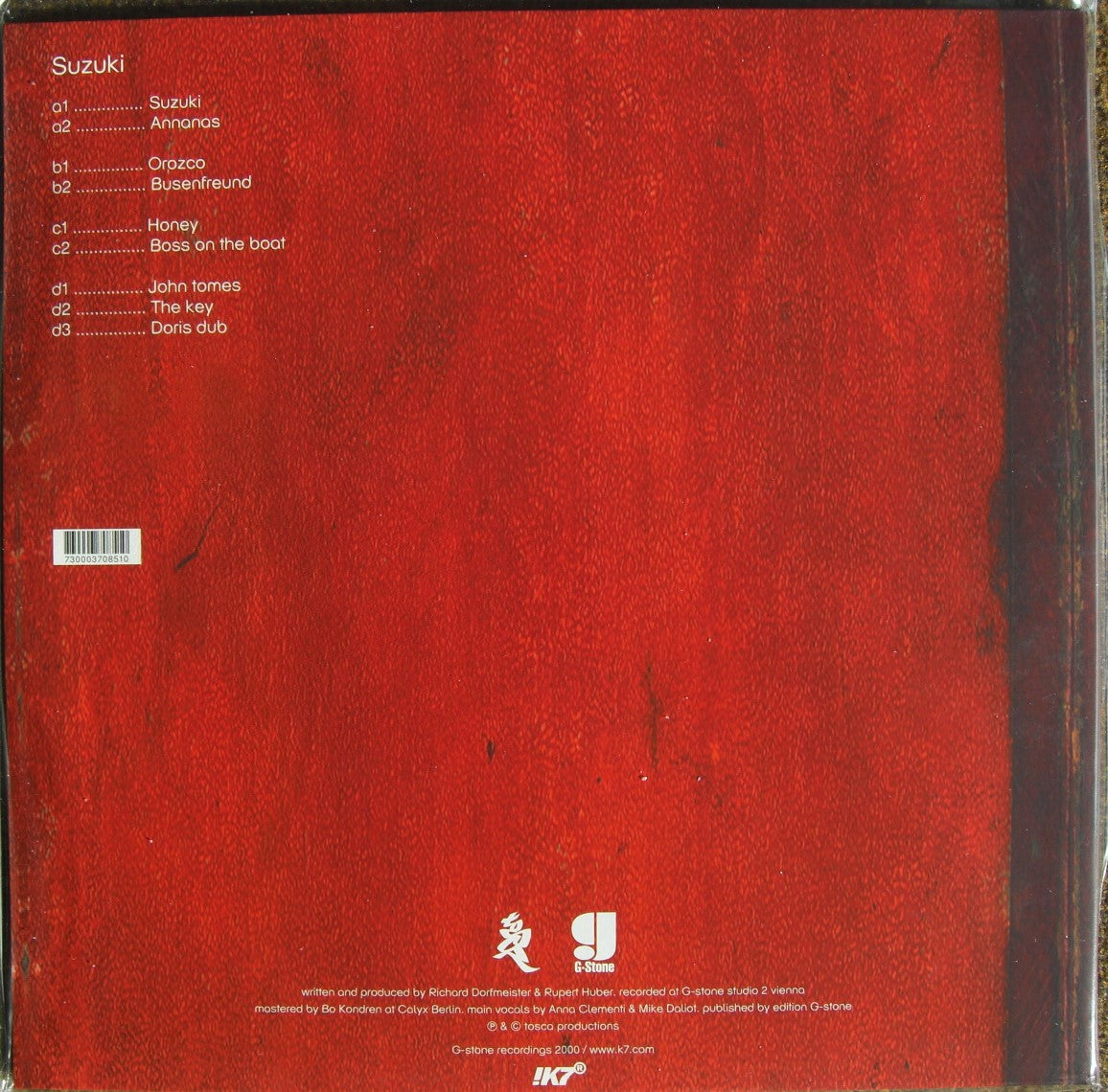Tosca – Suzuki 2x vinilo, LP, álbum