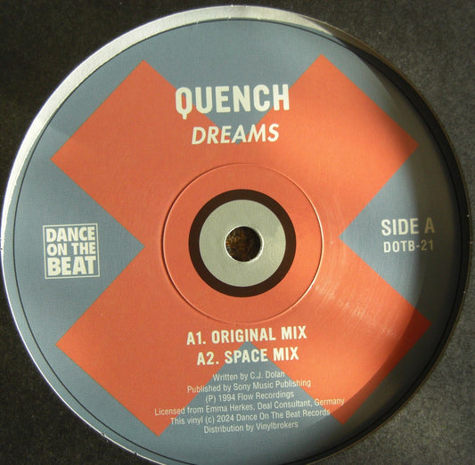 Quench – Dreams Vinyl, 12" Maxi white