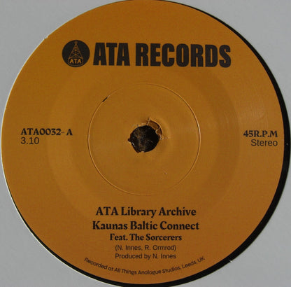 ATA Library Archive feat The Sorcerers – Kaunas Baltic Connect/ Baby, I Dont Care Vinyl, 7"