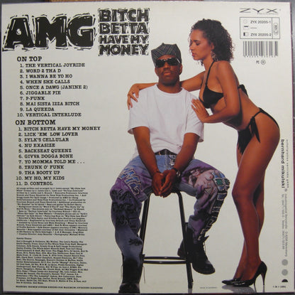 AMG – Bitch Betta Have My Money Vinyl, LP, Album EU 1991