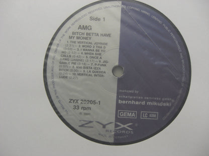 AMG – Bitch Betta Have My Money Vinyl, LP, Album EU 1991