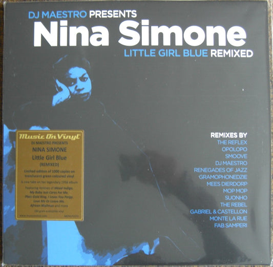 DJ Maestro Presents Nina Simone – Little Girl Blue (Remixed) 2x Vinyl, LP, Compilation, Limited Edt green