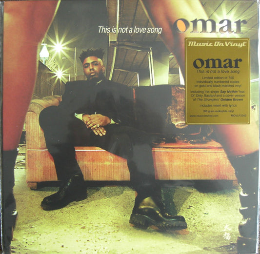 Omar – This Is Not A Love Song Vinyl, LP, Album, Limited Edt gold