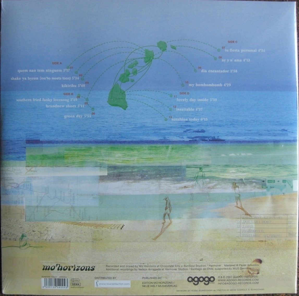 Mo' Horizons – Sunshine Today 2 x Vinilo, LP, Álbum UE 2007