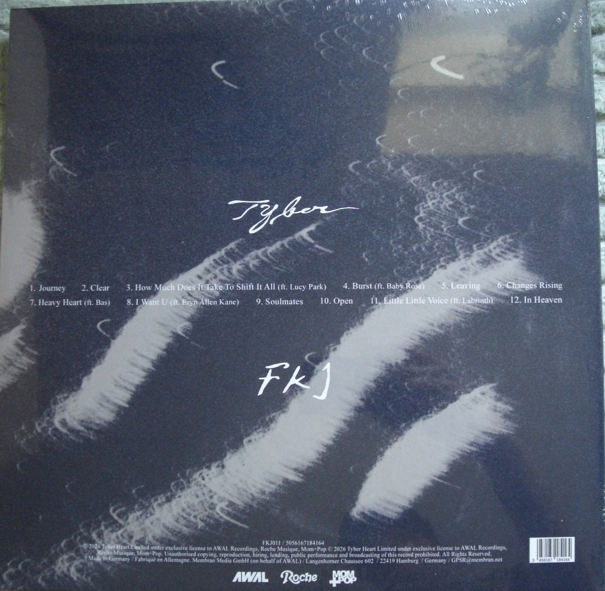FKJ (French Kiwi Juice) – Tyber Vinilo, LP, Álbum transparente