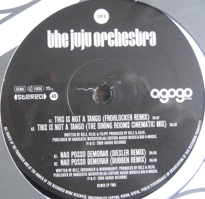 The Juju Orchestra - Remix EP Dos vinilos, 12"