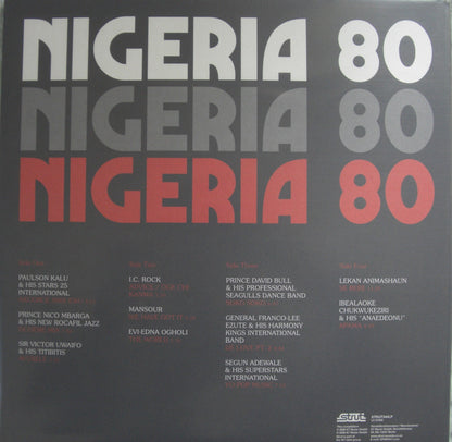 Various Artists - Nigeria 80 Vinyl, 2xLP, Album, Compilation
