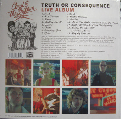 Amyl And The Sniffers - Truth Or Consequence - Live Album (Grabado en directo en El Coyote) Vinilo, LP, Álbum