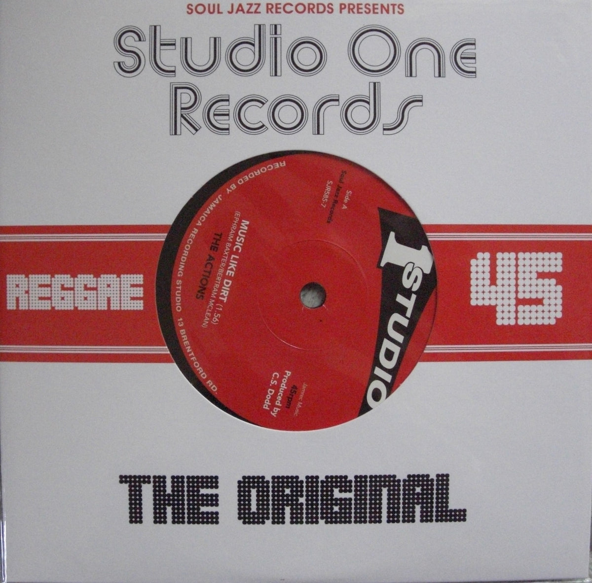 The Actions / The Tonettes – Music Like Dirt / I Give It To You Vinyl, 7", Reissue