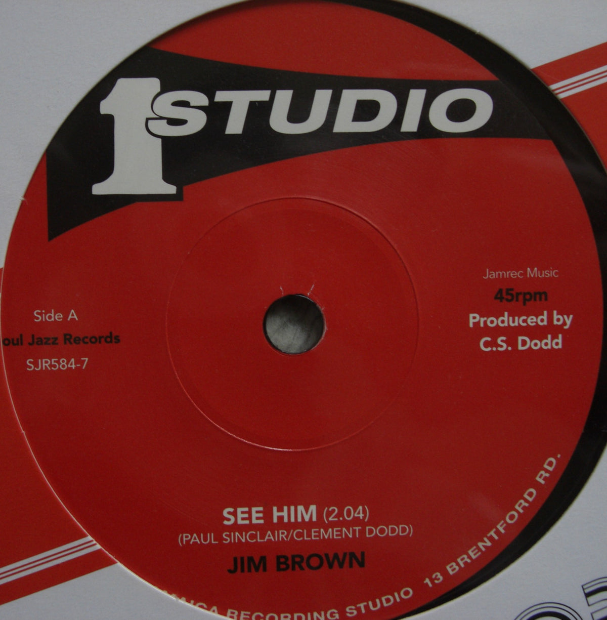 Jim Brown - See Him Dey Vinyl, 7", Reissue