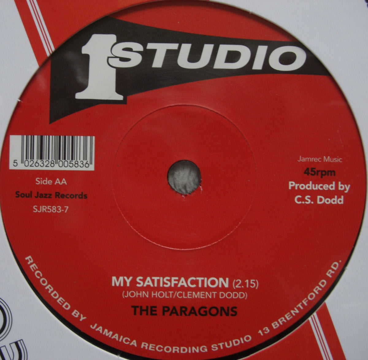 Lester Sterling / The Paragons – Afrikaan Beat / My Satisfaction Vinyl, 7", Reissue