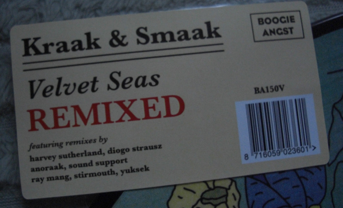 Kraak & Smaak - Velvet Seas Remixed Vinyl, 12", EP