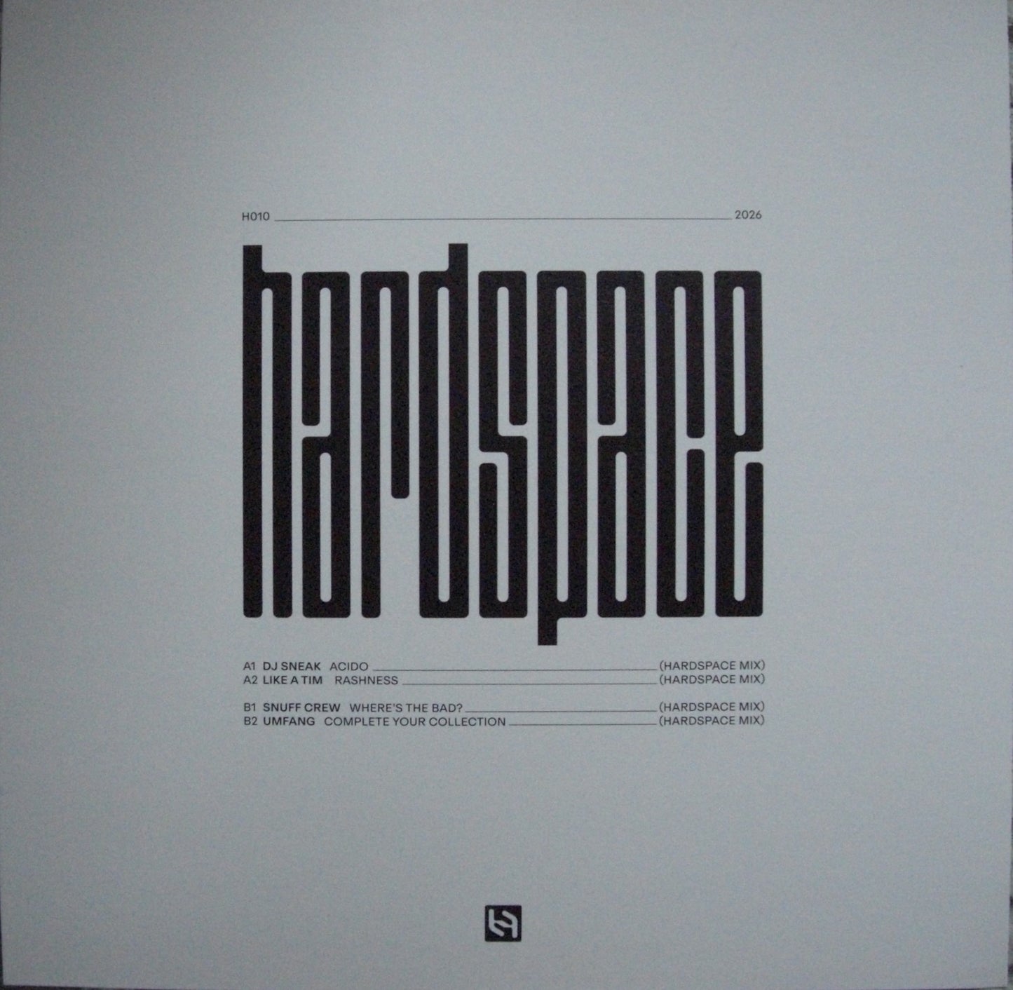 Hardspace – Hardspace 010 Vinyl, 12"