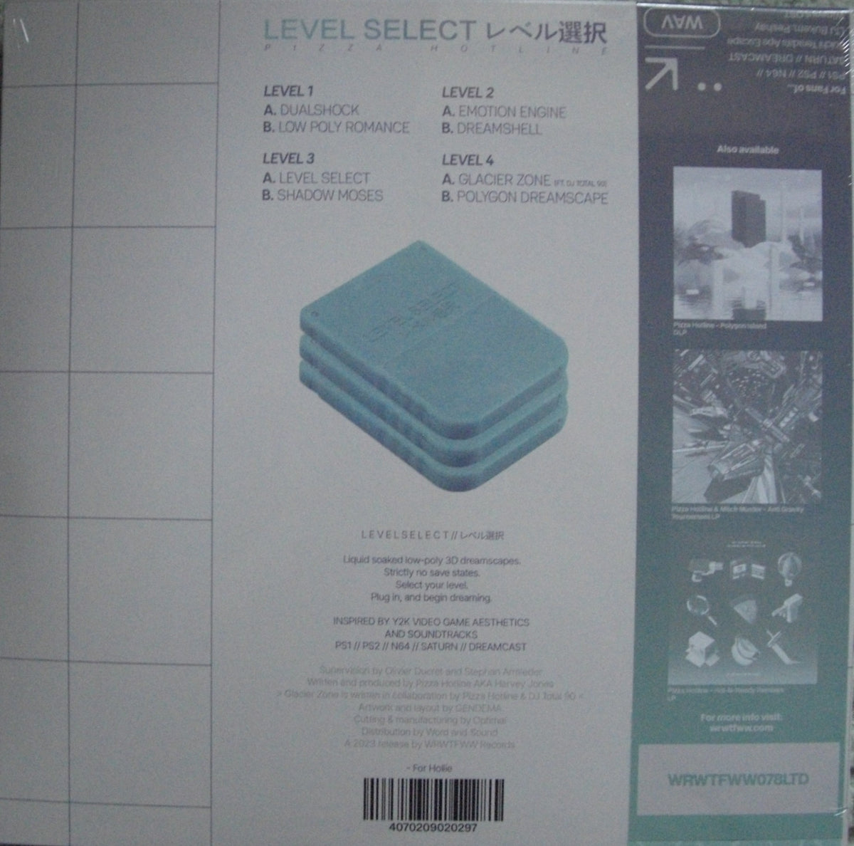 Pizza Hotline – Level Select 2x Vinyl, 12", Album, Reissue, Deluxe Edt green