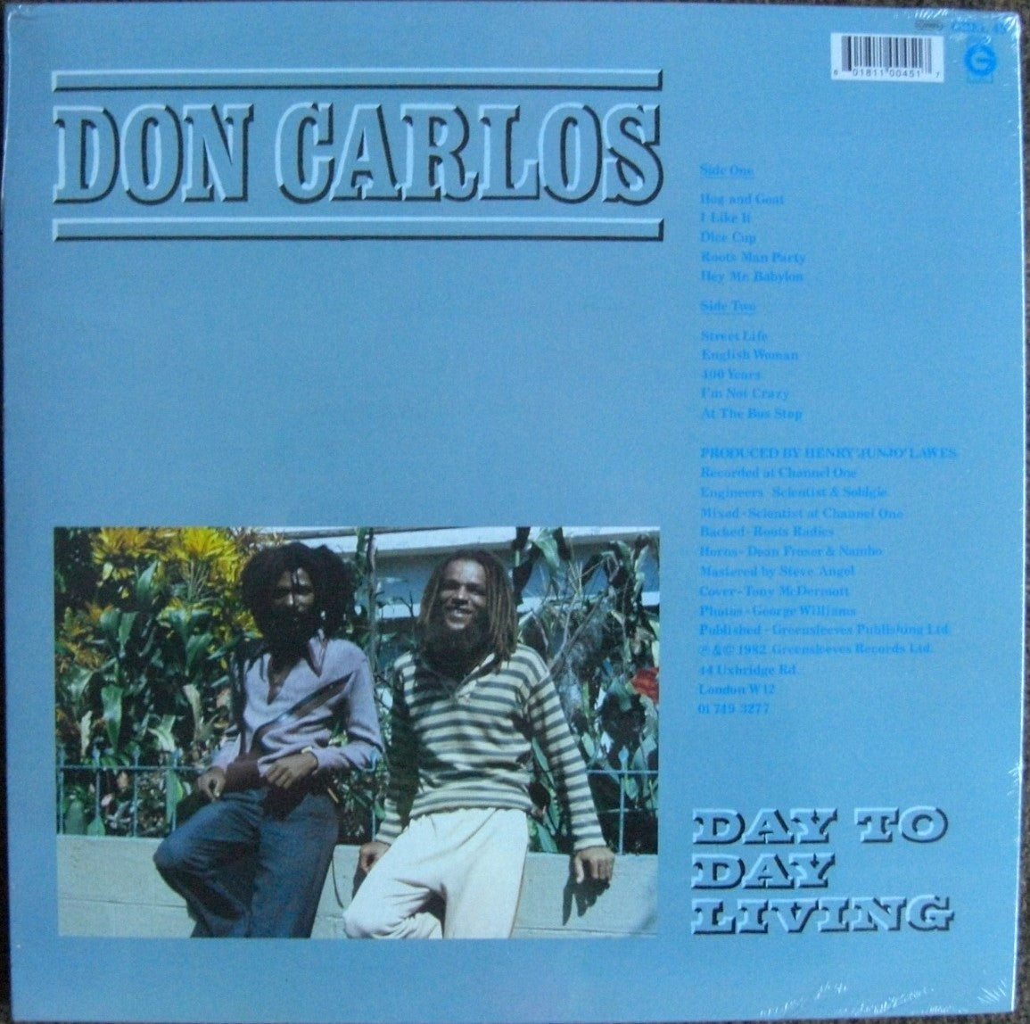 Don Carlos – Day To Day Living Vinyl, LP, Album