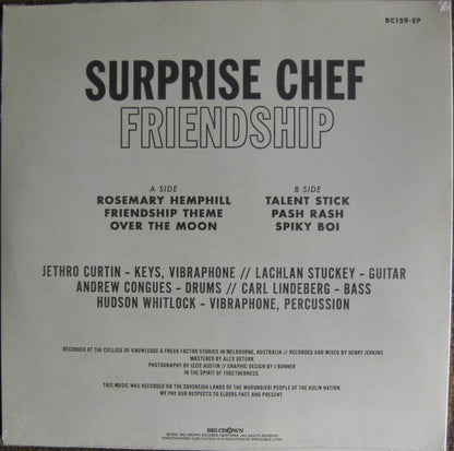 Surprise Chef – Friendship Vinyl, 12" EP Limited Edt blue