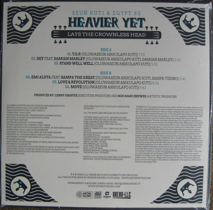 Seun Kuti & Egypt 80 – Heavier Yet Vinyl, LP, Album black
