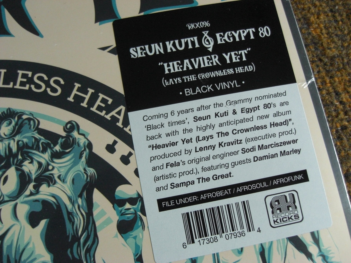 Seun Kuti & Egypt 80 – Heavier Yet Vinyl, LP, Album black