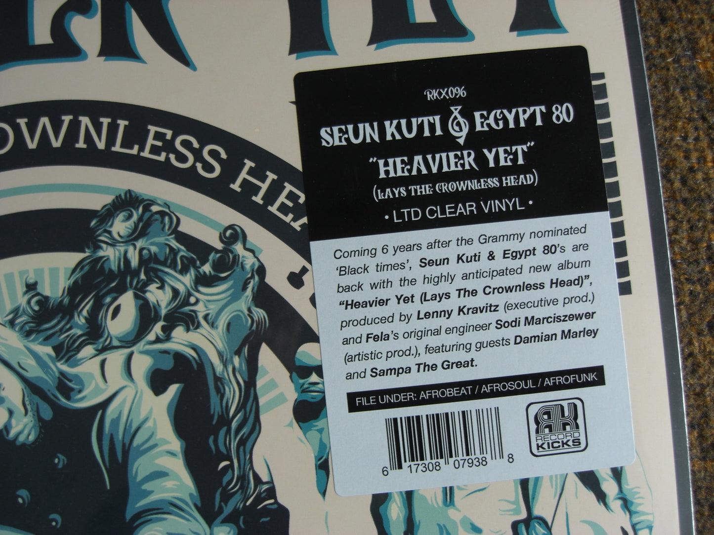 Seun Kuti & Egypt 80 – Heavier Yet Vinyl, LP, Album, Limited Edt clear